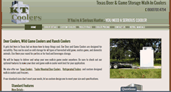 Desktop Screenshot of ktcoolers.com